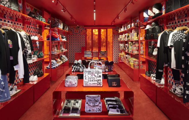Dolce&Gabbana Opened Its Holiday Market In Covent Garden, London