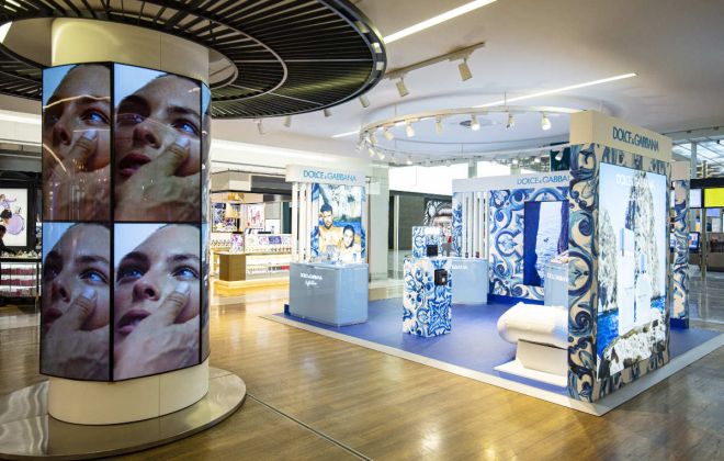 Dolce&Gabbana Brings Summer To Major International Airports With Exclusive Beauty Activations