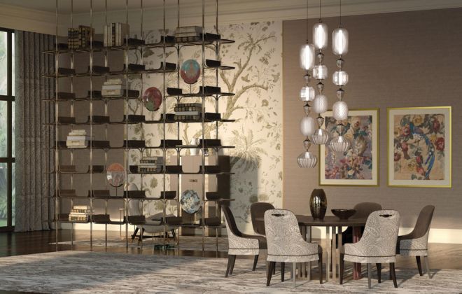 Etro Home Interiors: The Intimate Dining