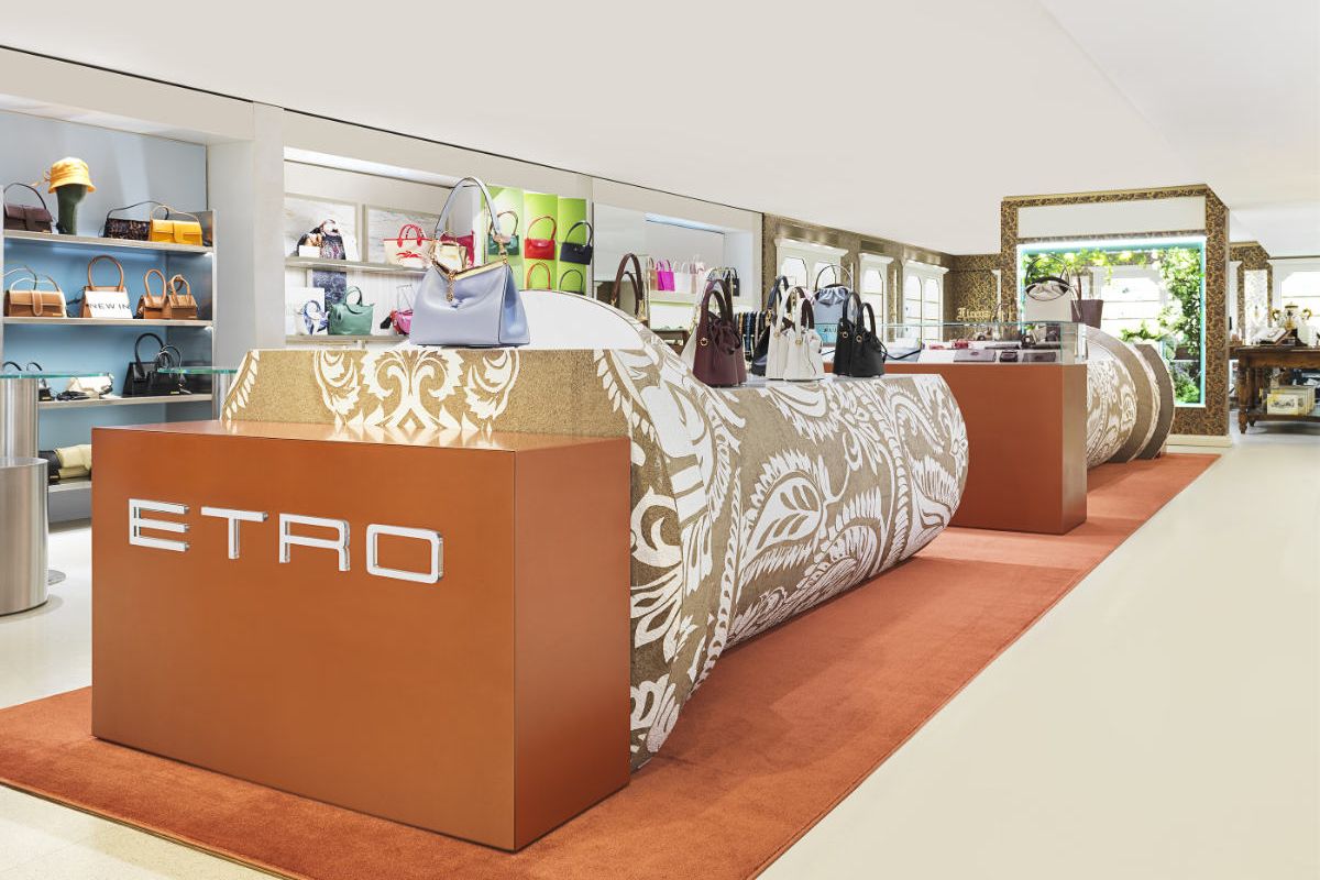 Etro Opens New Pop-Up Store At La Rinascente In Milan