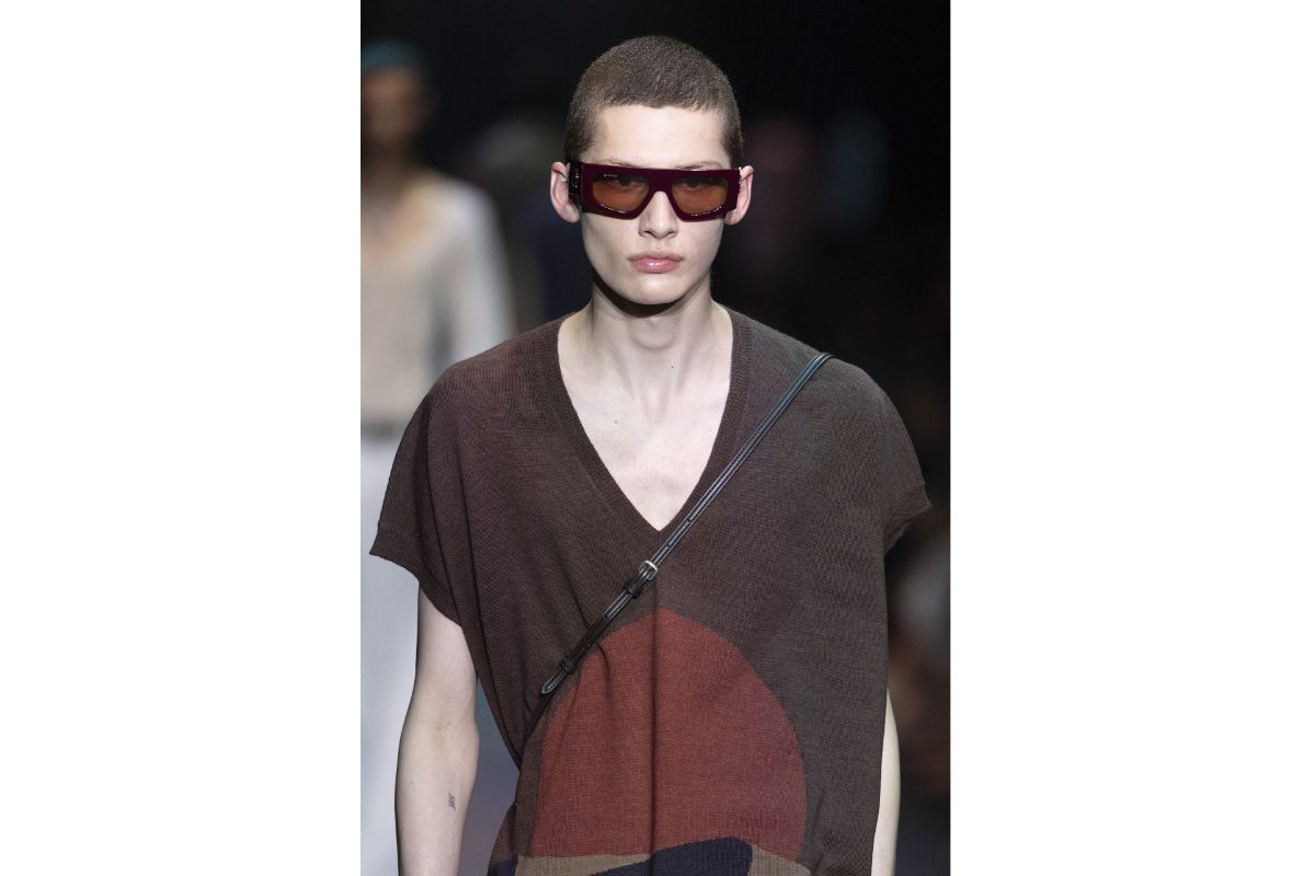 Etro Debuts Its First Sunglasses With Safilo During The SS24 Men's Fashion Show