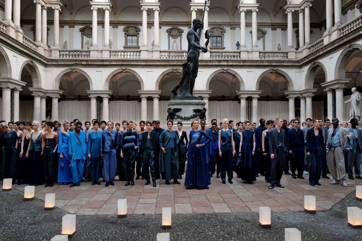 Giorgio Armani Presents His Final Women’s Collection: Spring/Summer 2026