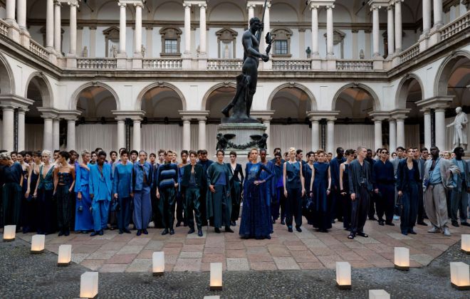 Giorgio Armani Presents His Final Women’s Collection: Spring/Summer 2026