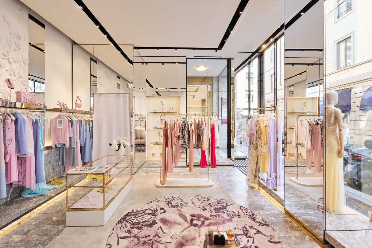 Genny Opens New Boutique In Via Sant'Andrea In Milan