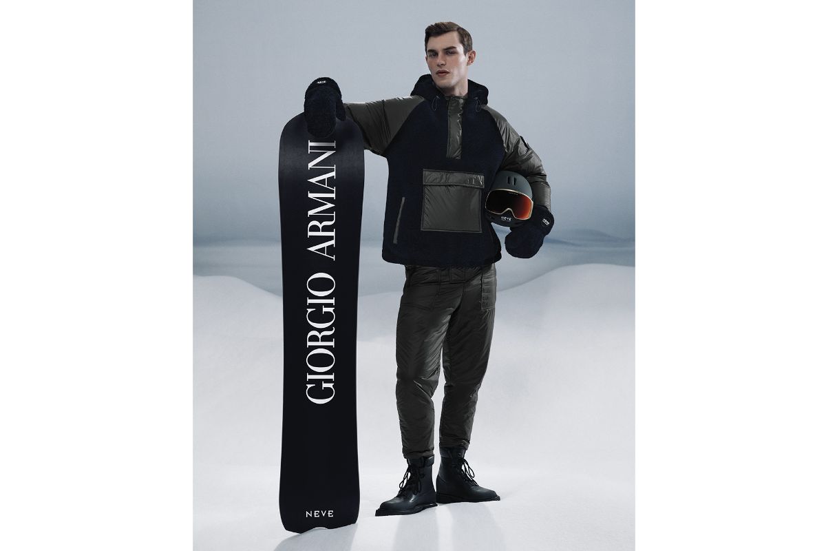 Giorgio Armani Reboots His Neve Skiwear Label in St. Moritz