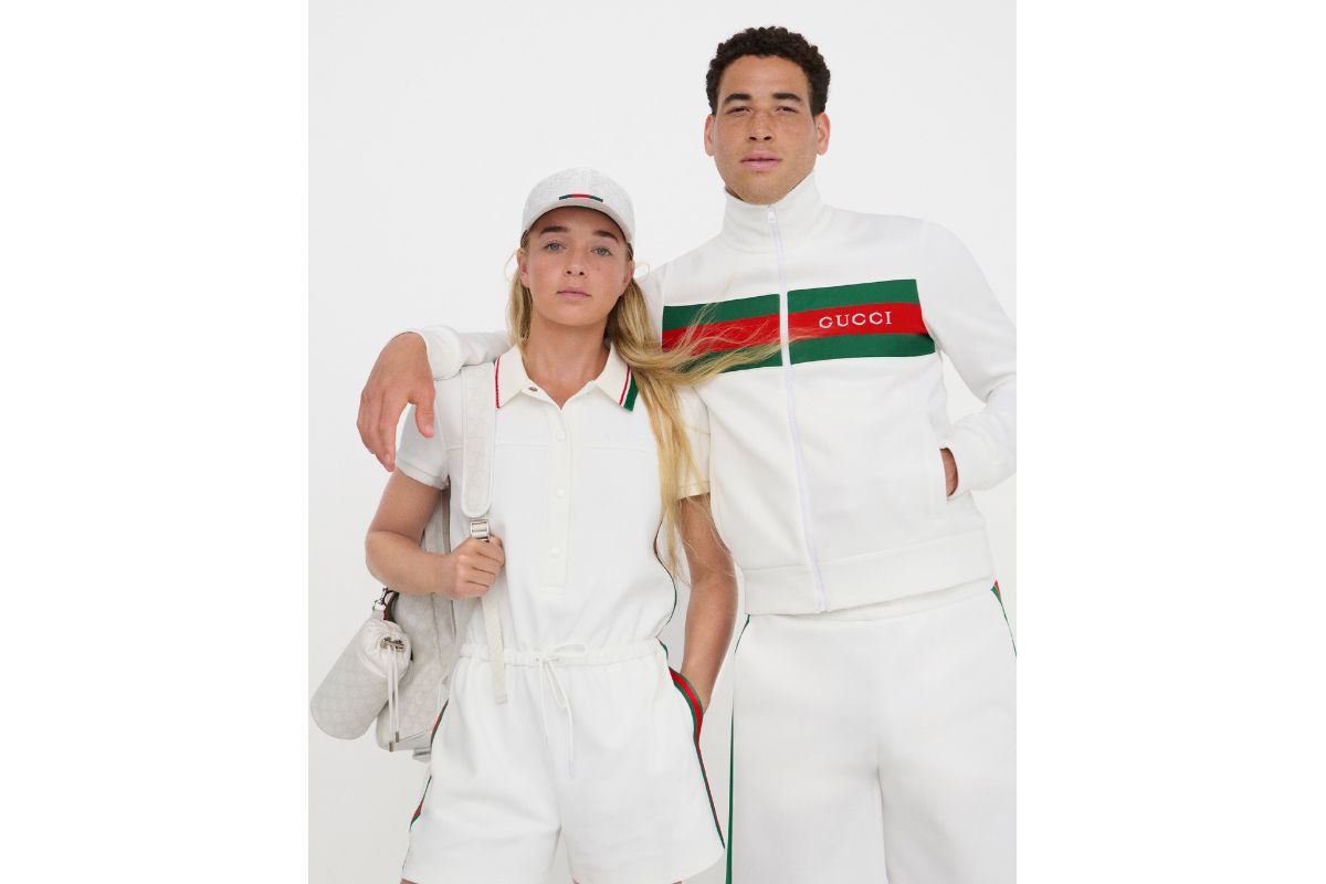 Gucci Presents Tennis Special Collection With A Campaign Featuring Professional Tennis Players