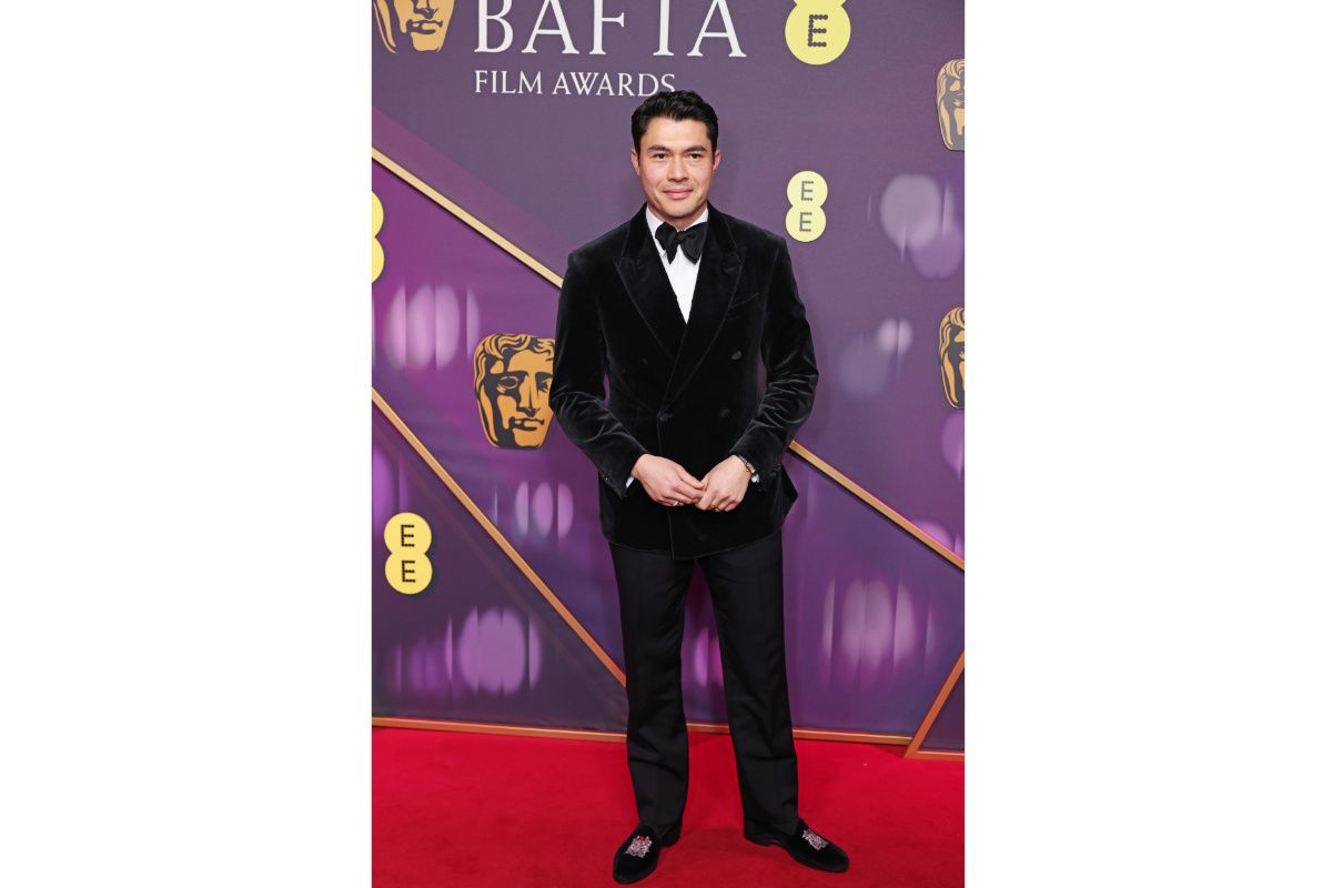 Henry Golding In Dunhill At The BAFTA Film Awards