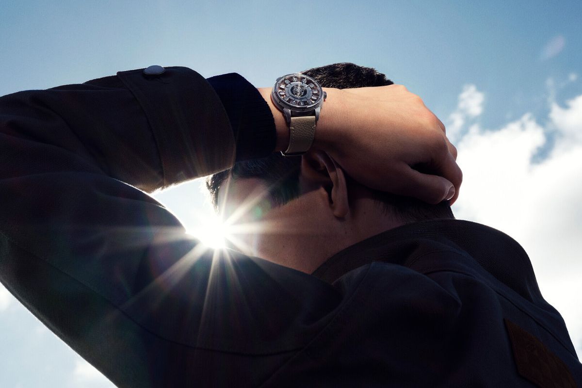 Louis Vuitton Introduces Its New Tambour Taiko Spin Time Watch