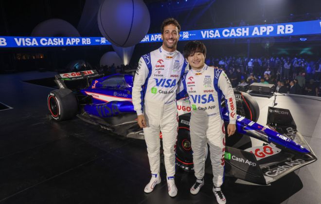 Hugo Partners With Visa Cash App RB Formula One Team