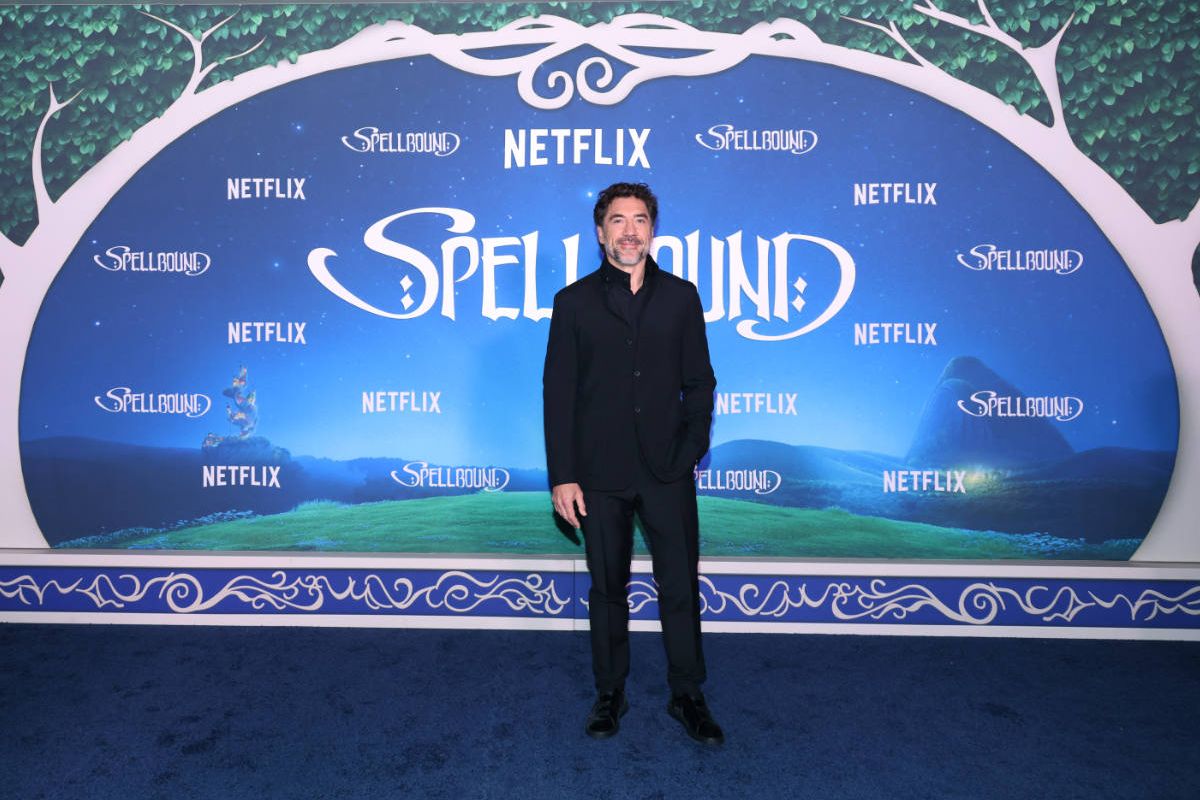 Javier Bardem In Zegna At The “Spellbound” Premiere