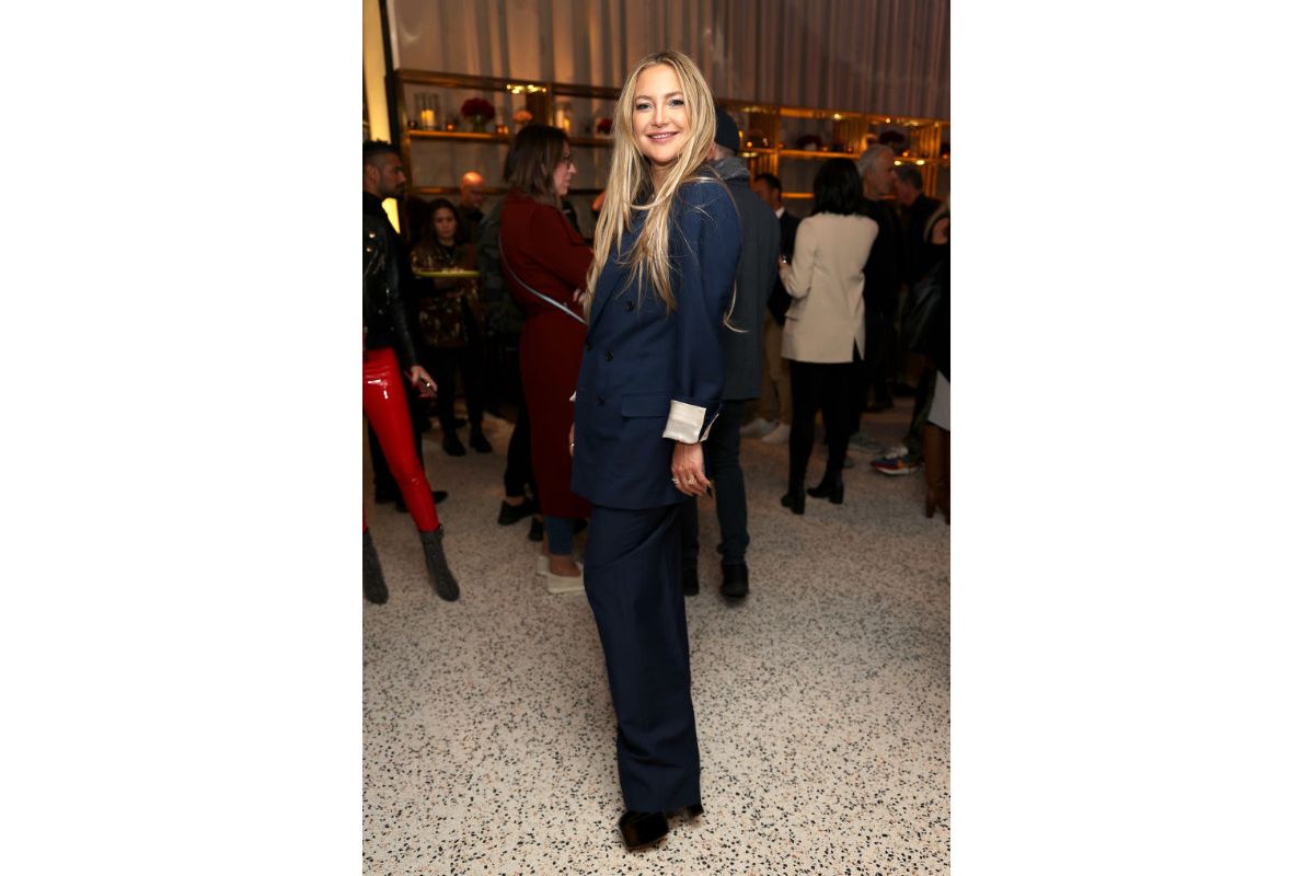 Kate Hudson In Bally At Netflix's Screening Of Glass Onion: Knives Out Tastemaker