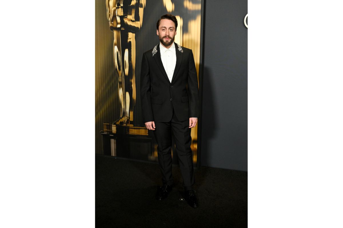 Kieran Culkin In McQueen At The Governors Awards 2024