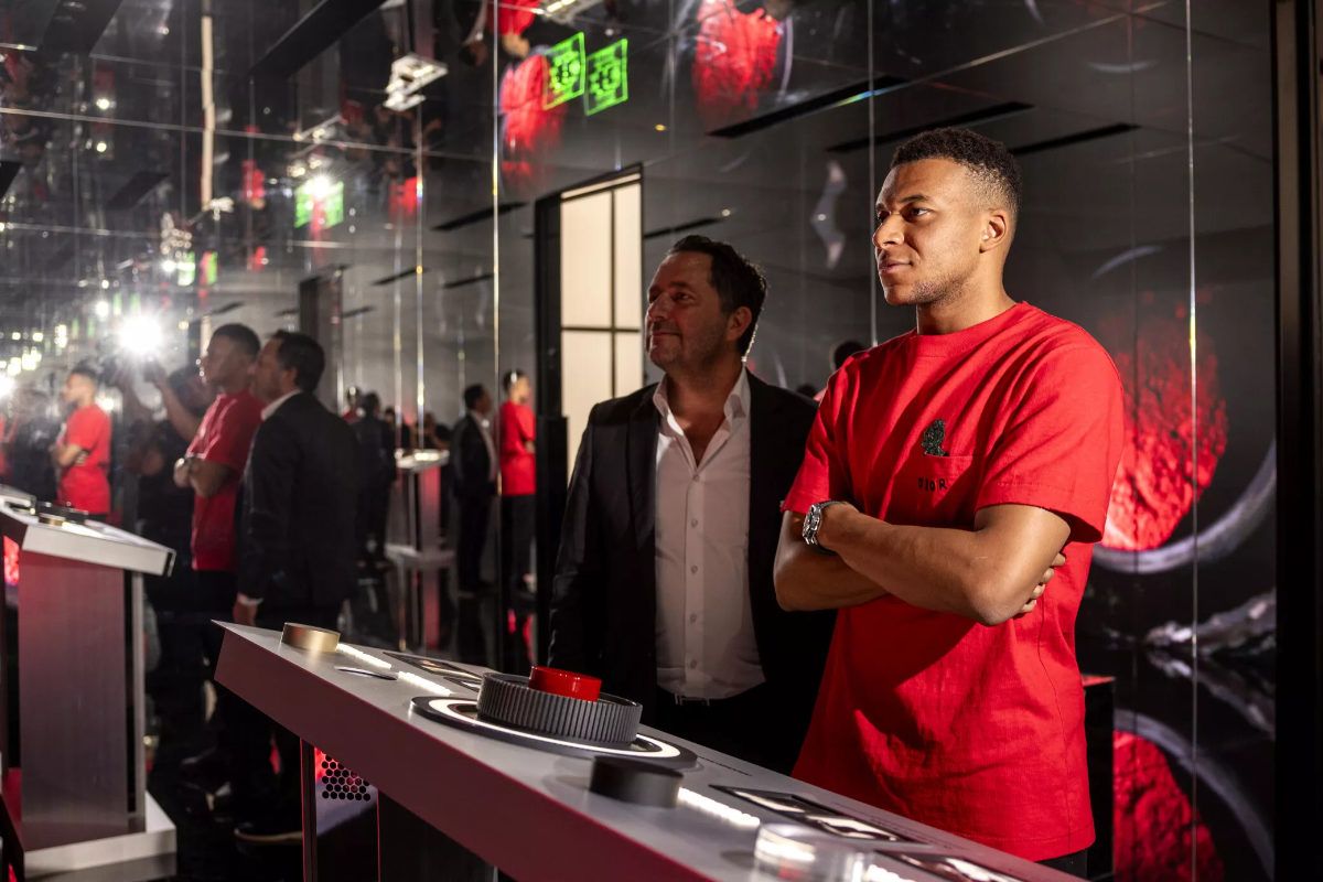 Kylian Mbappé Brings Star Power To Hublot During Dubai Watch Week 2025