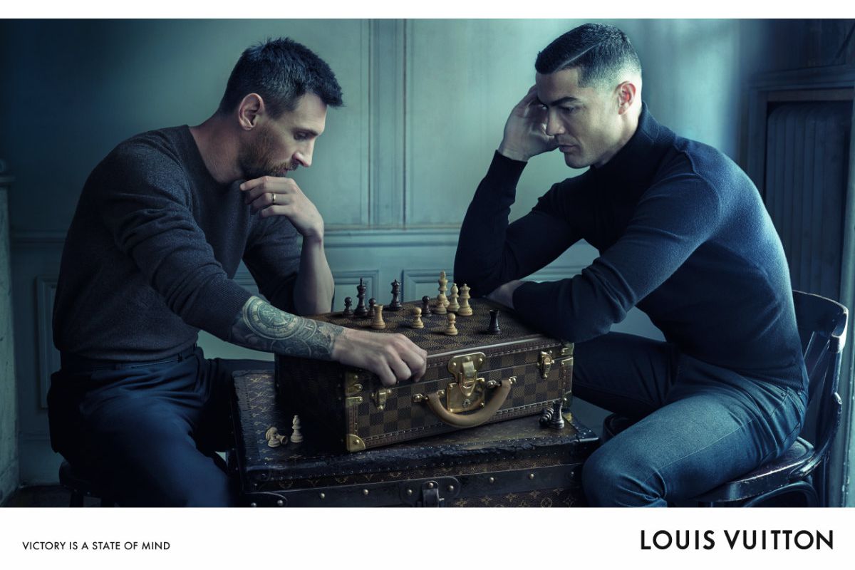New Louis Vuitton Brand Campaign Stars Lionel Messi And Cristiano Ronaldo