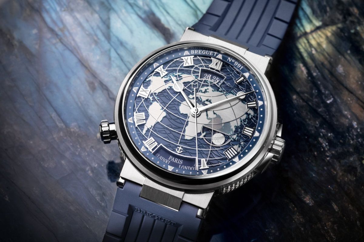 Breguet's New 5557-Marine Hora Mundi Watch: Playing With Perspectives