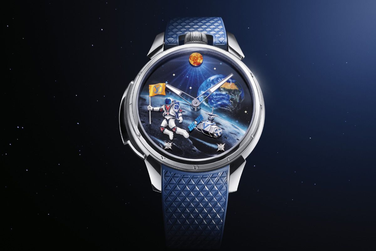 Louis Vuitton Unveils Its New Tambour Taiko Galactique Watch