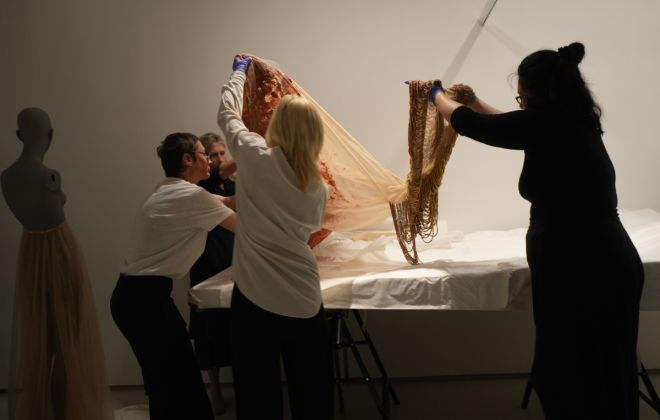 McQueen at The Barbican: Dirty Looks Exhibition