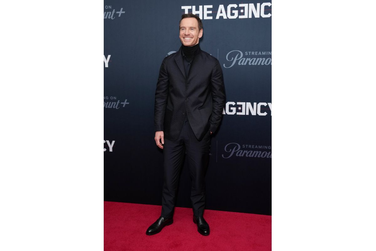 Michael Fassbender In Zegna At The Paramount+’S “The Agency” New York Premiere