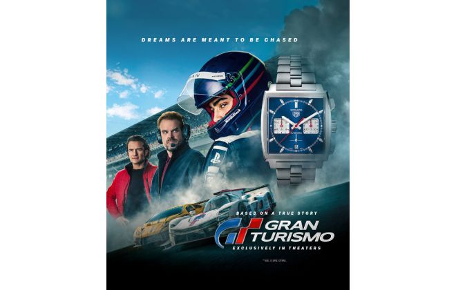 Tag Heuer Monaco Hits The Big Screen In ‘Gran Turismo: Based On A True Story’