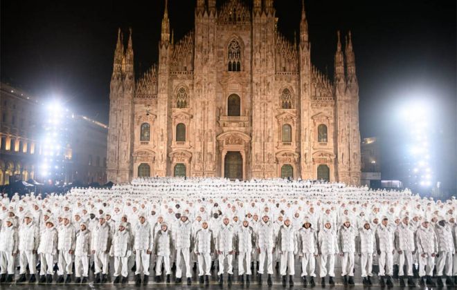 Moncler Celebrated Its 70th Anniversary In Milan
