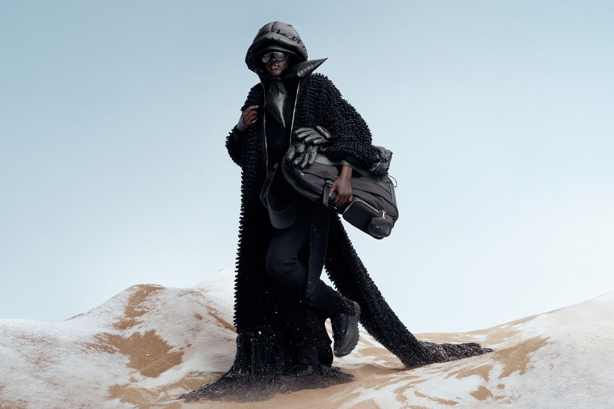 Moncler X EE72 By Edward Enninful: Extreme Beauty Meets Couture Adventure