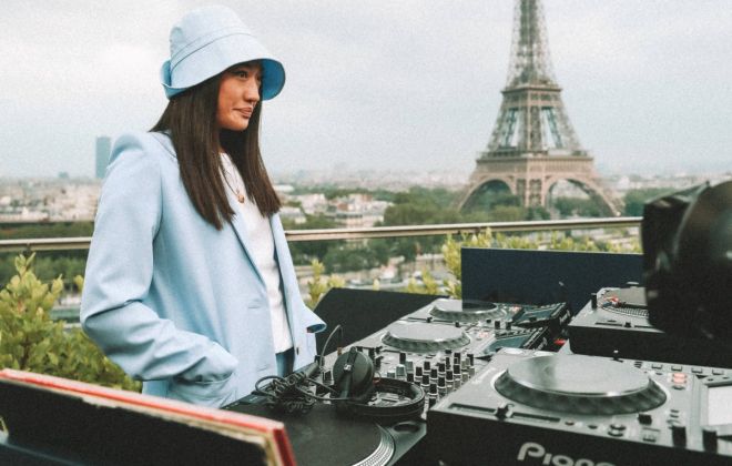 Montblanc x Maison Kitsun Collection Makes Its Debut in Paris With DJ Superstar Peggy Gou