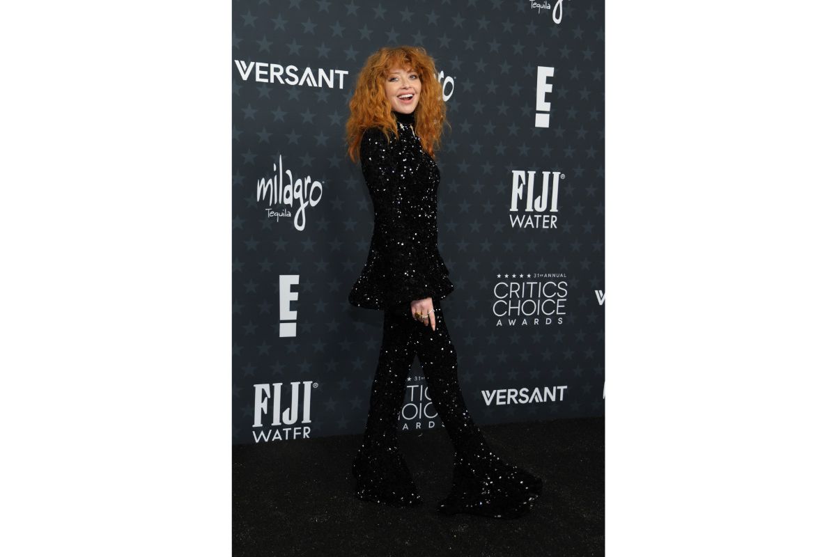 Natasha Lyonne Wears CELINE At Critics Choice Awards 2026