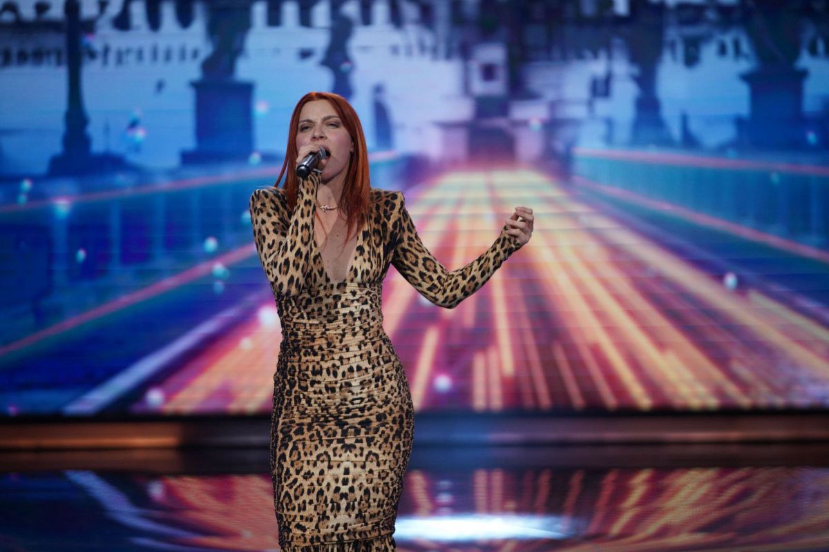 Noemi Shines In Roberto Cavalli Fall Winter 2025/26 On Canale 5