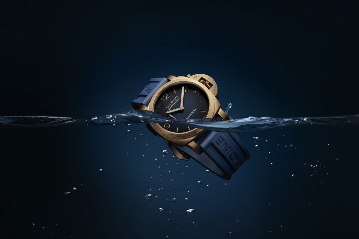 Panerai Introduces Bronze To Its Iconic Luminor Marina With PAM01678