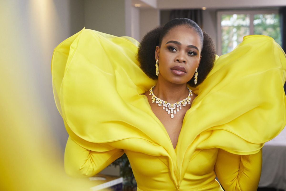 Soprano Pretty Yende Wore An Exclusive Stéphane Rolland Gown During Coronation Performance