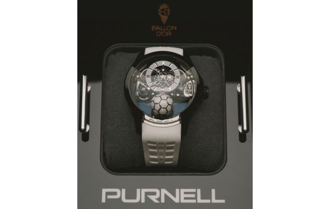 Purnell Official Partner Of The Ballon D’Or Unveals The 2023 Ballon D’Or Watch Edition