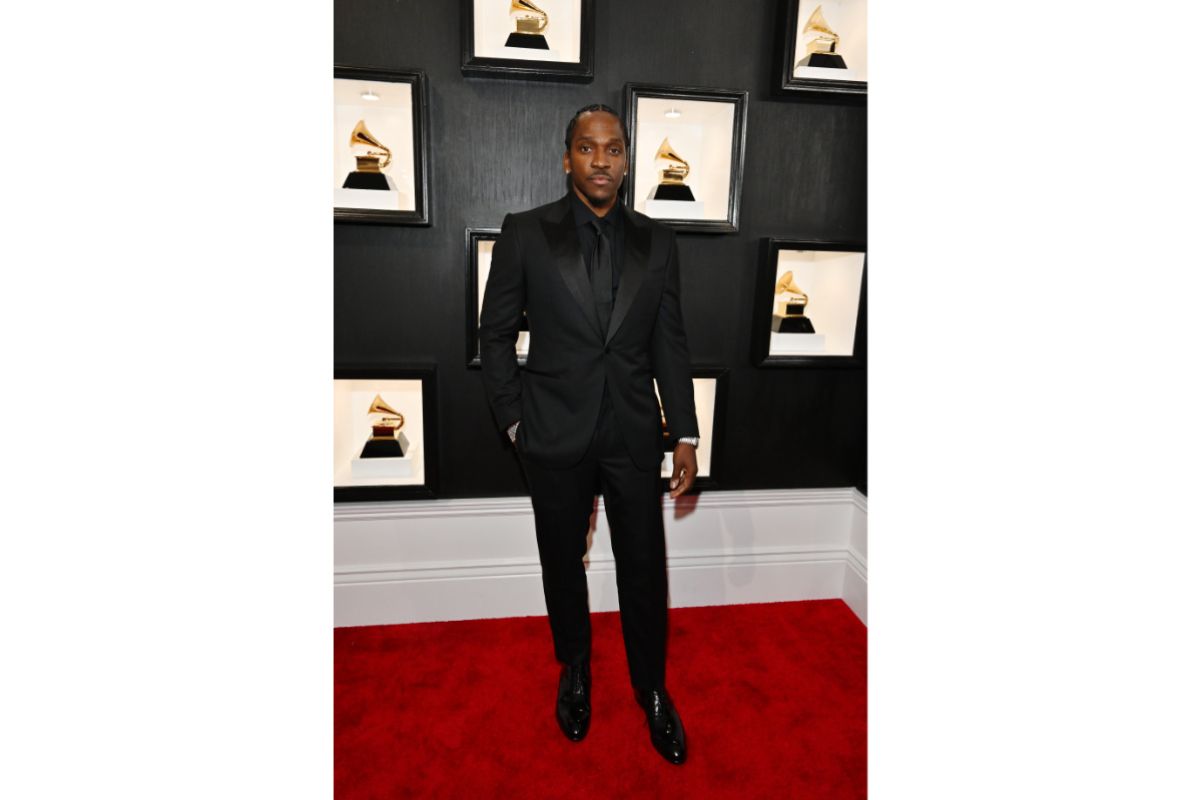 Pusha T And Questlove In ZEGNA At The 65th GRAMMY Awards