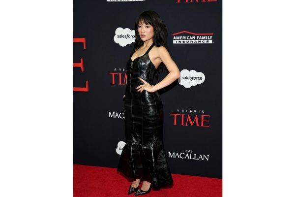 Rei Ami in Roberto Cavalli at TIME Celebrates A Year In Time