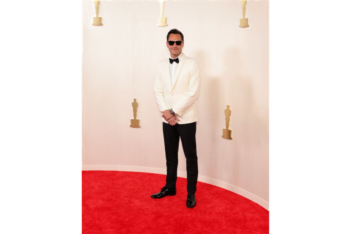 Roger Federer In Prada At The 96th Annual Academy Awards