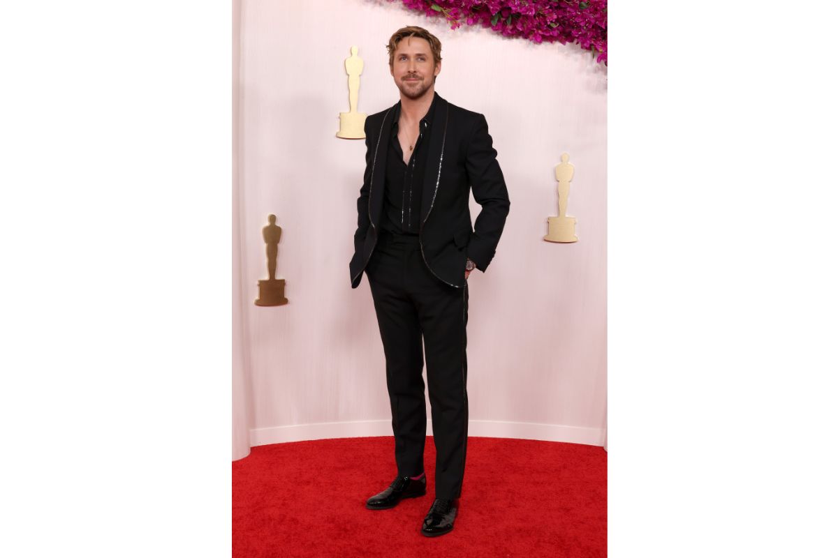Ryan Gosling In Gucci At The 96th Annual Academy Awards
