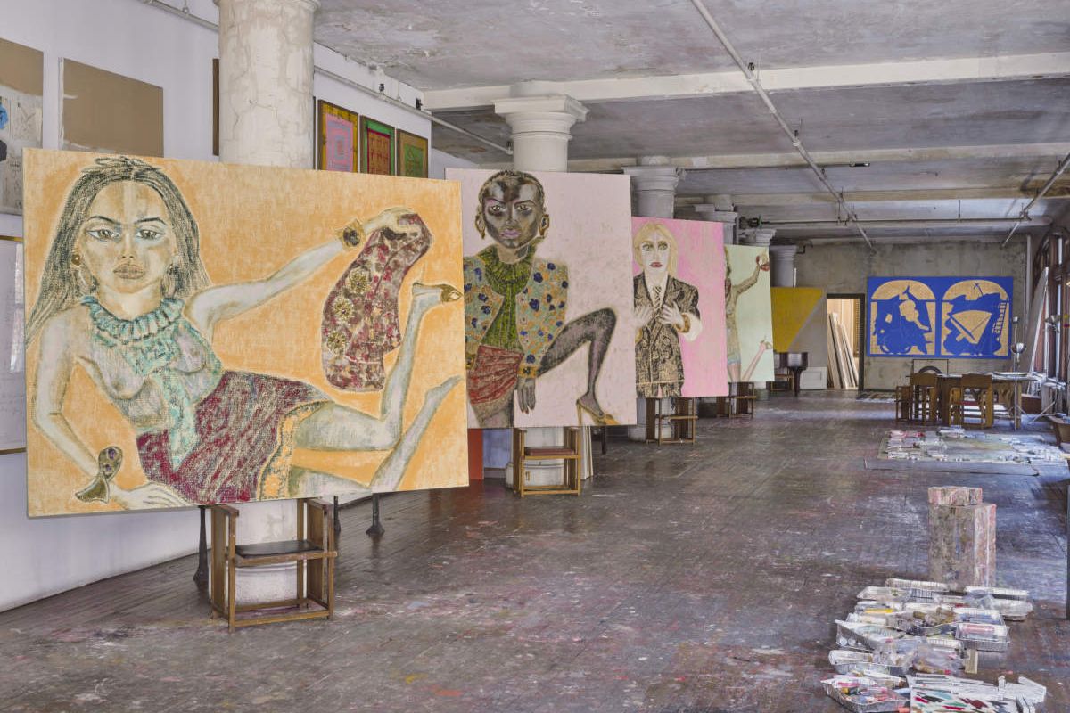 Saint Laurent Launches Its New Summer 2025 Campaign By Francesco Clemente
