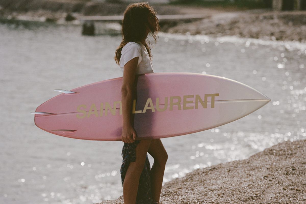 Saint Laurent Introduces Shades Of Summer By Anthony Vaccarello