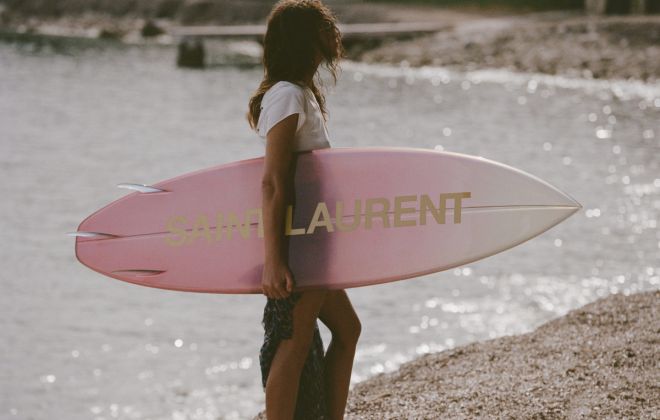 Saint Laurent Introduces Shades Of Summer By Anthony Vaccarello