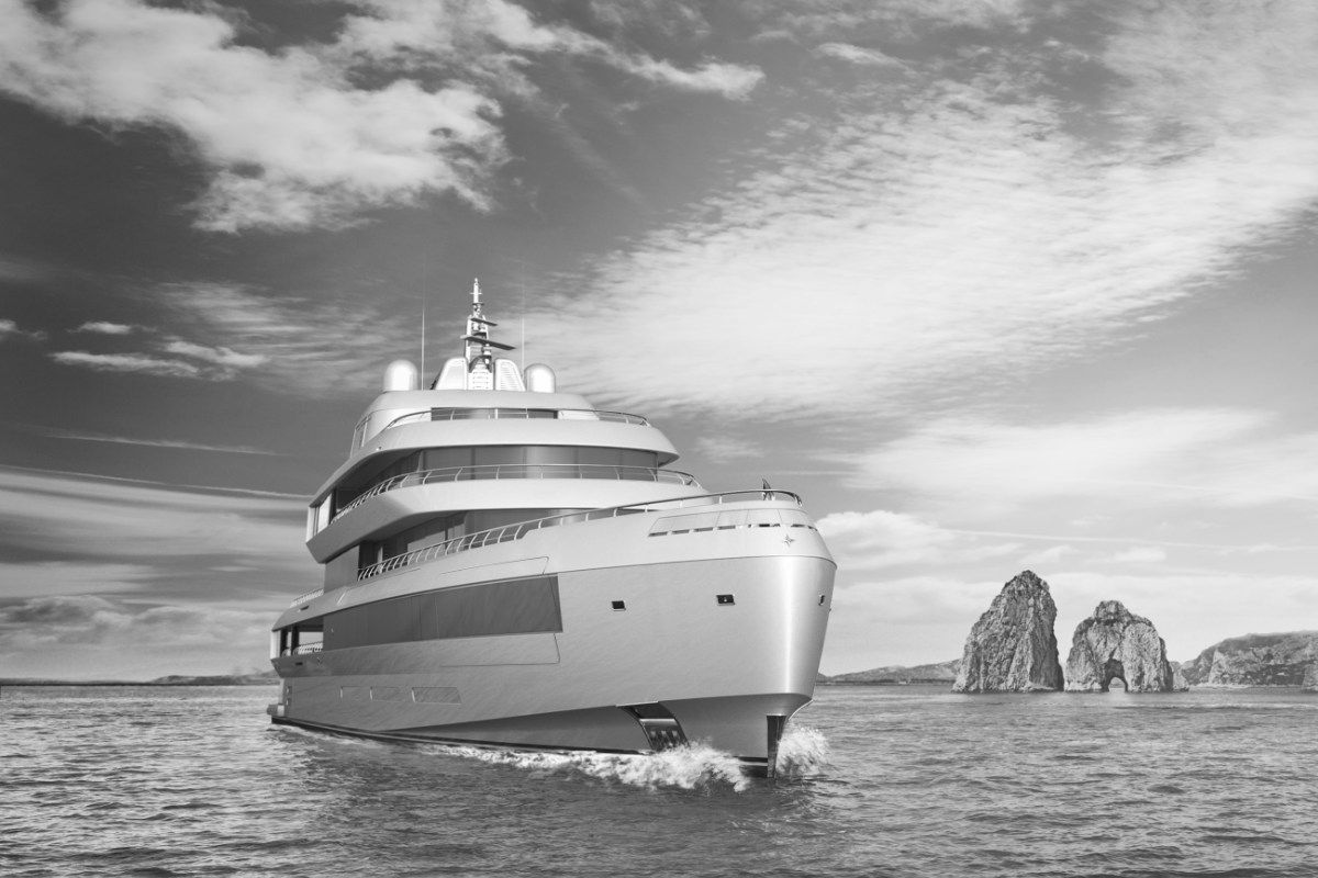 The Italian Sea Group And Giorgio Armani Present The New 72-Meter Megayacht