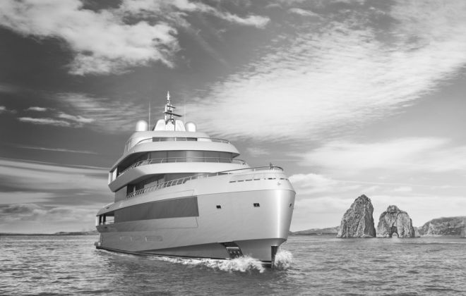 The Italian Sea Group And Giorgio Armani Present The New 72-Meter Megayacht