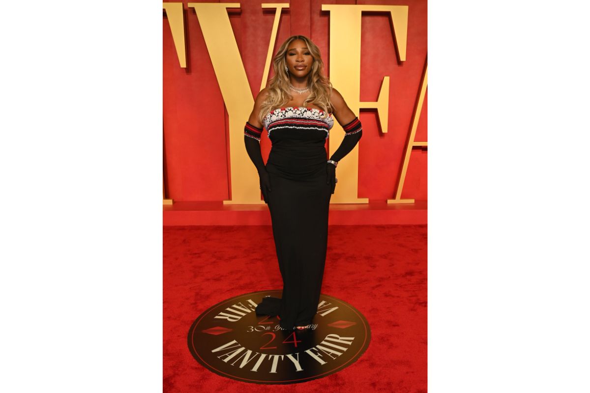 Serena Williams In Messika At The 2024 Vanity Fair Oscars Party