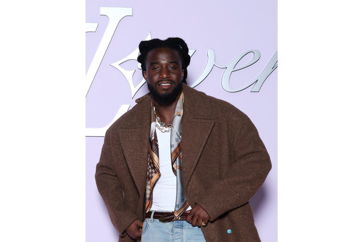 Shaboozey And Future In Messika At The Louis Vuitton Menswear Fall-Winter Show