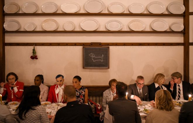 Thom Browne Introduces Its Spring 2025 Collection At The Commerce Inn, New York