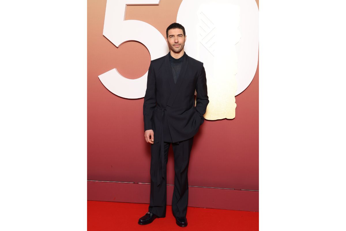 Tahar Rahim In Custom Louis Vuitton At The 50th César Ceremony