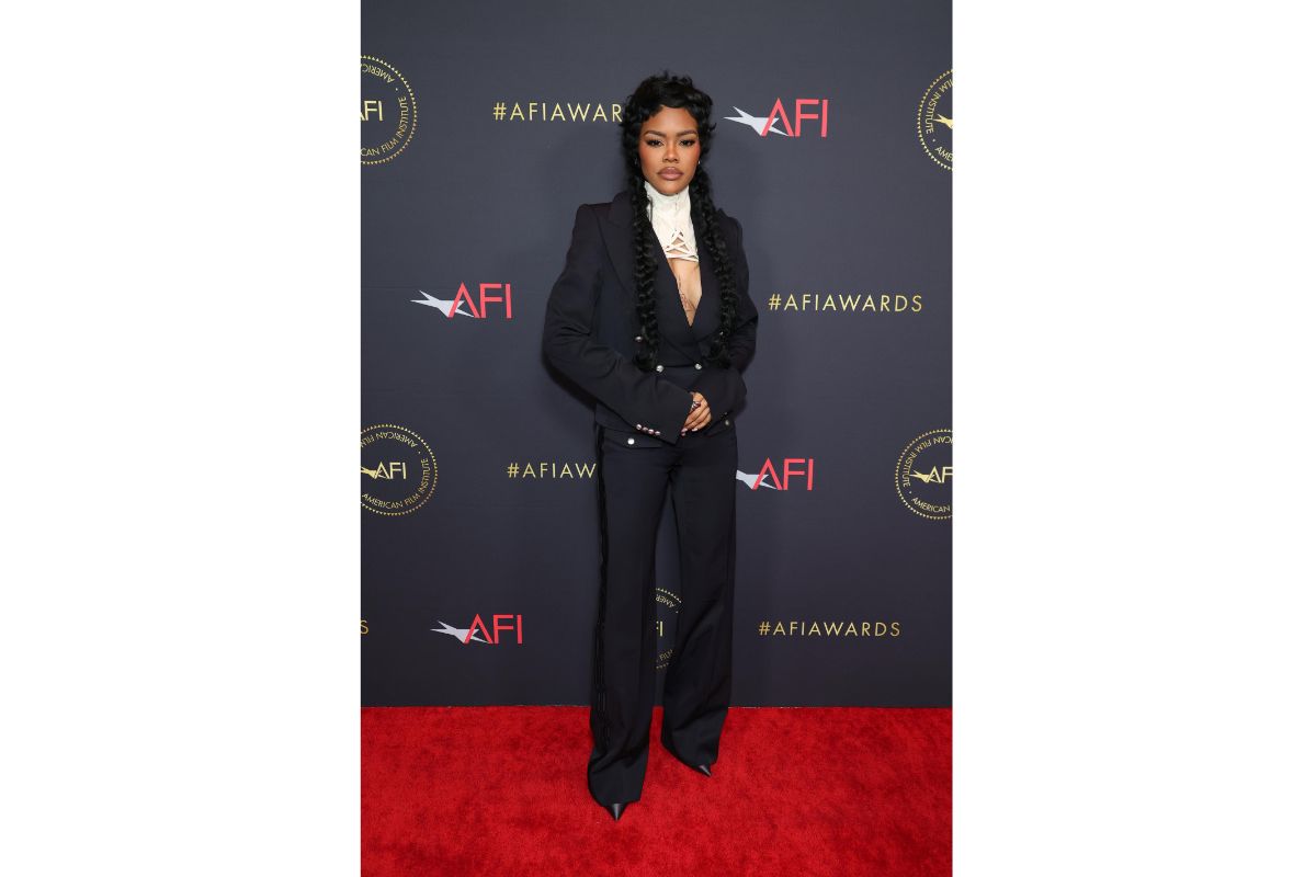 Teyana Taylor’s McQueen SS26 Couture Moment At AFI