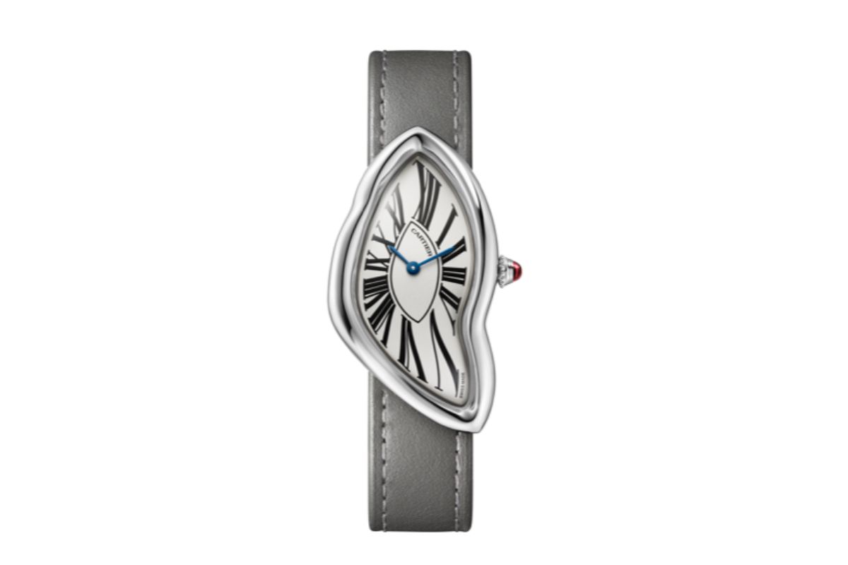 The New Cartier Crash Watch In Platinum Exclusively At Cartier New Bond Street