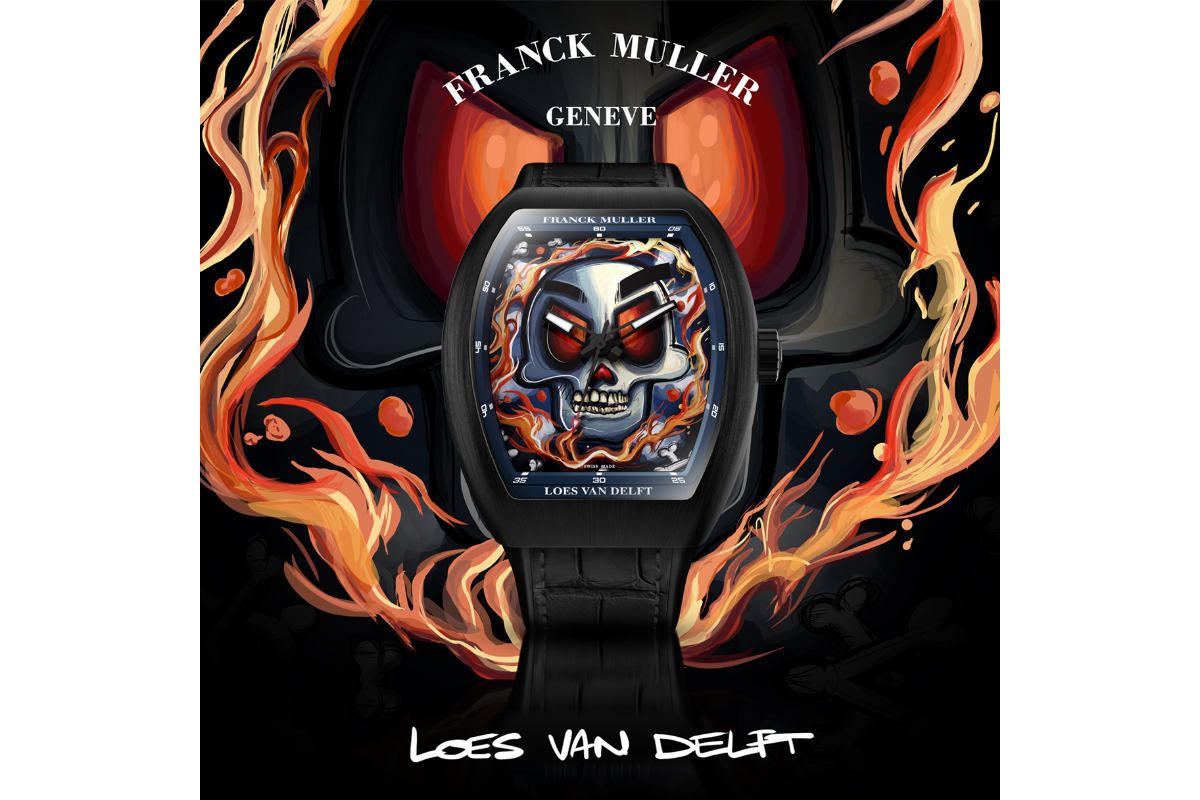 Franck Muller Presents Its New Vanguard™ Loes Van Delft Skull Watch