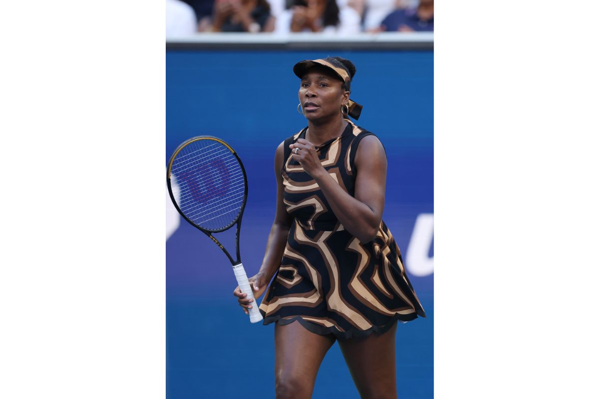 Venus Williams Stuns In Custom PUCCI At The 2025 US Open