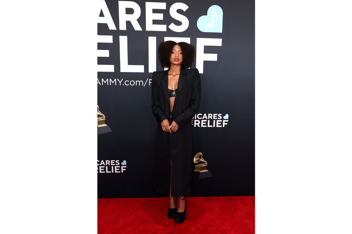 Willow Smith In McQueen At The 67th Grammy Awards