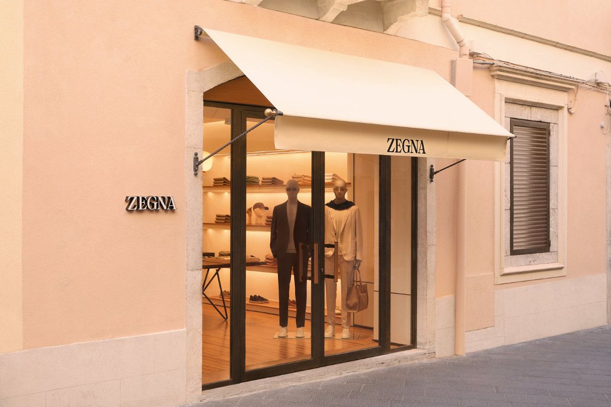 Zegna Opens New Boutique In Taormina